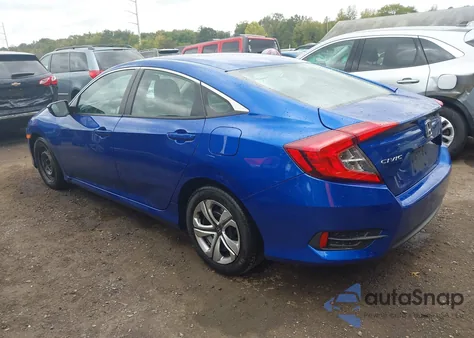 2018 Honda Civic Lx from USA, damaged, VIN 19XFC2F54JE020289